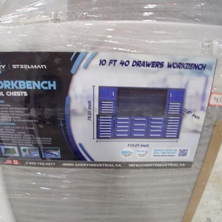 UNUSED Steelman 10 Ft Garage Cabinet Work Bench