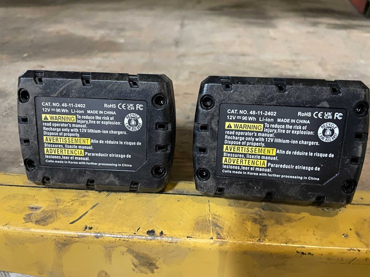 #2303-•-(2)-milwaukee-compatible-12-volt-8.0ah-batteries-(pr11)-image-3