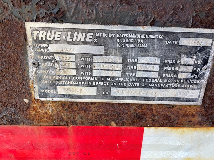 #6060-•-1995-true-line-tandem-axle-equipment-trailer-(has-wi-title)-image-24