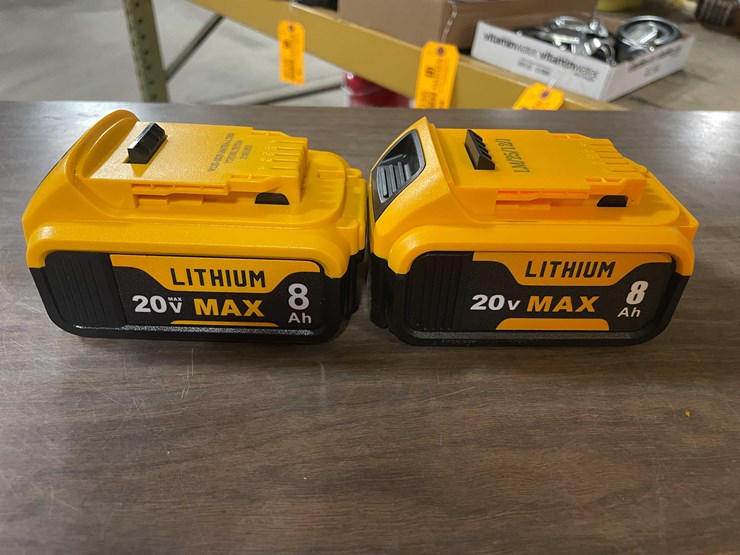 #2295-•-(2)-dewalt-compatible-20-volt-8.0ah-batteries-(pr11)-image-2