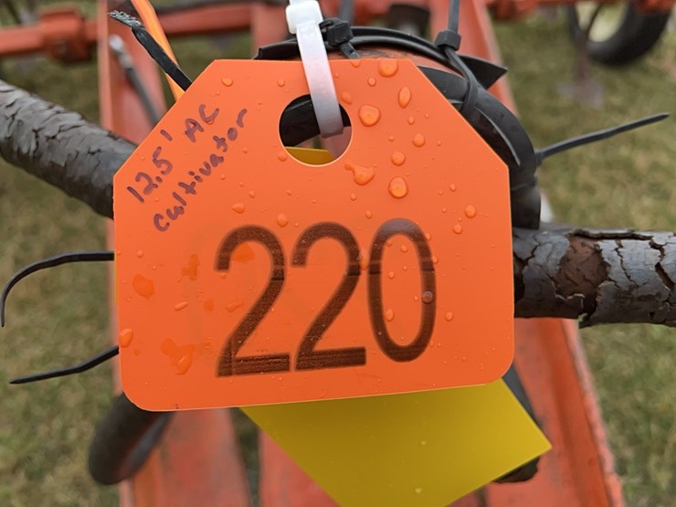 tag-#220,-12.5'-ac-1200-field-cultivator-w/3-bar-harrow-image-2