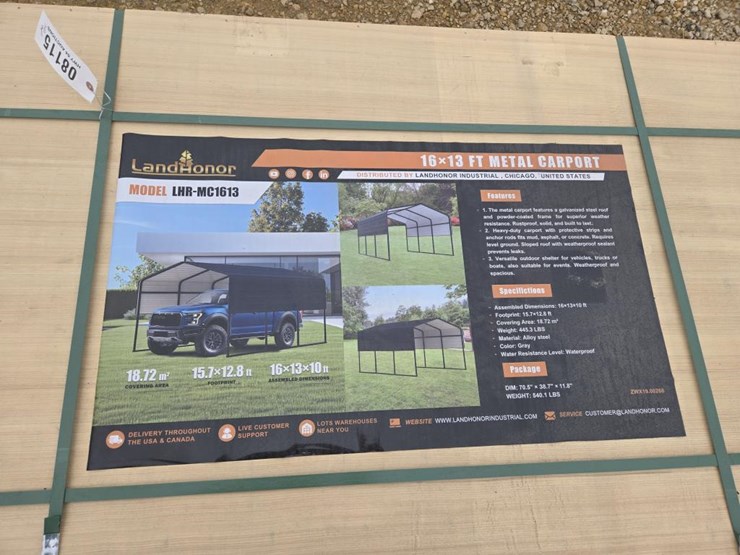 #8115-•-new-landhonor-16'-x-13'-metal-carport-image-1