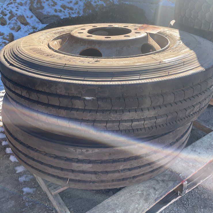 #6002 • (2) 11R22.5 Tires