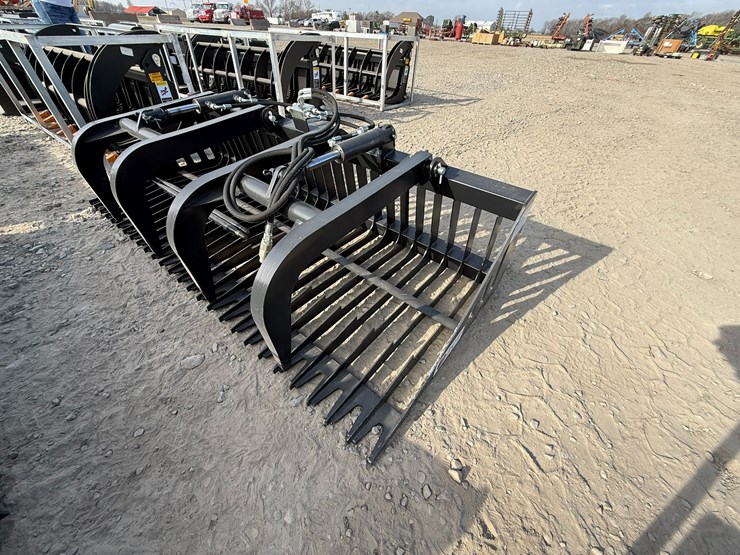 #2050-•-unused-jct-84"-skid-steer-rock-grapple-inv#-40787-image-1