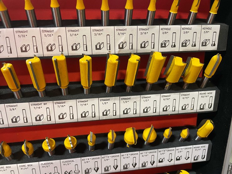 #2298-•-100-piece-router-bit-set-in-carrying-case-(pr11)-image-12