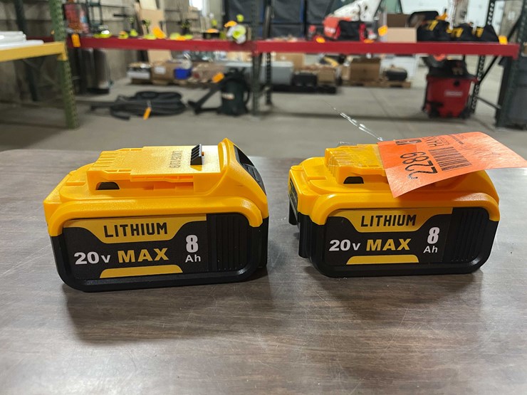 #2289-•-(2)-20-volt-dewalt-compatible-batteries-(pr10)-image-1