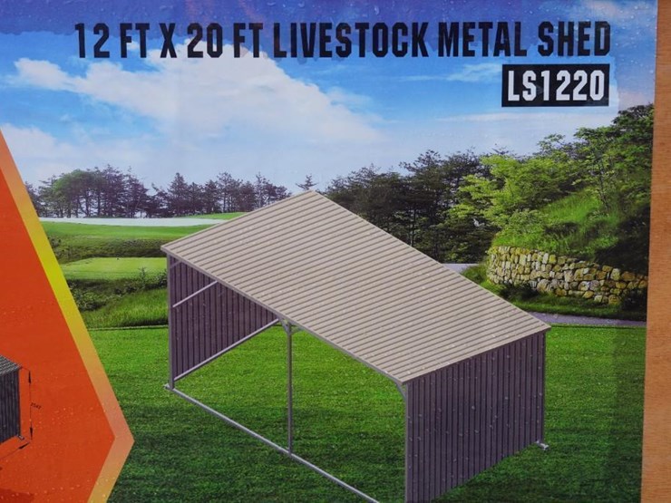 #4078-•-new-12'-x-20'-livestock-metal-shed-image-1