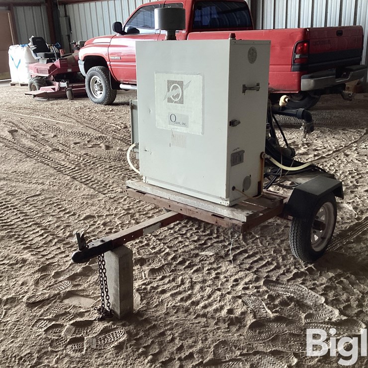 Ozone Air Machine On Trailer