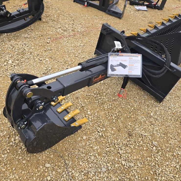 #8082 • NEW LANDHONOR BIG ARM BACKHOE FOR SKID STEER