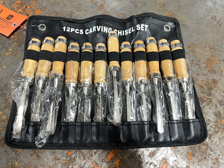 #2323-•-new-12-piece-carving-chisel-set-(cw)-image-2