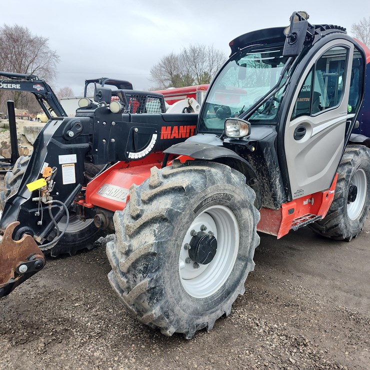 Tag #348, 2020 Manitou MLT733 telehandler