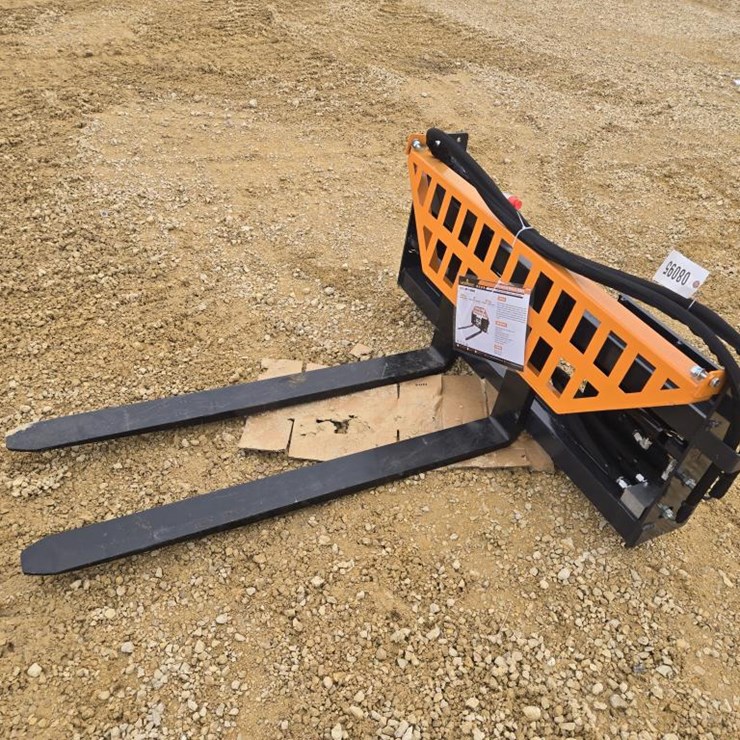 #8095 • NEW LANDHONOR 48" SKID STEER PALLET FORKS