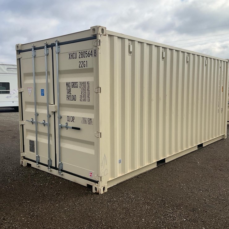 #4021 • One Trip 20' Shipping Container