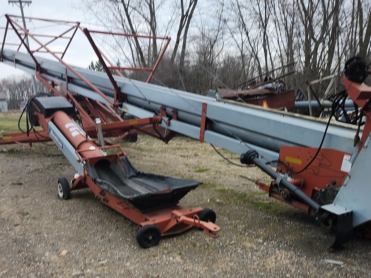 tag-#177,-90'-hutchinson-squesse-belt-conveyor-w/hyd-drive-image-1