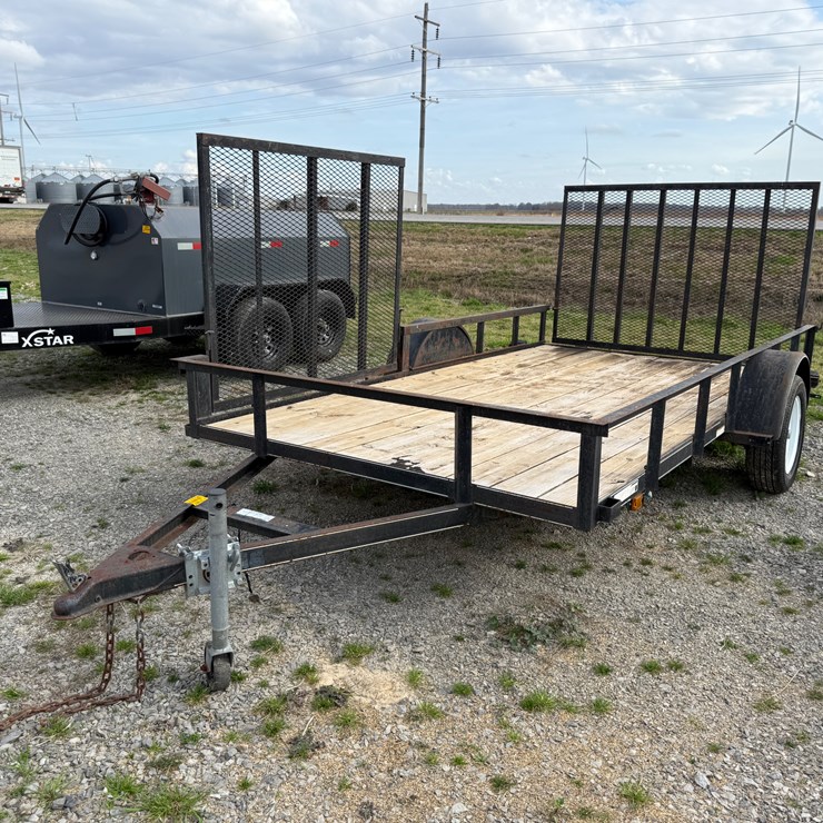 #37461 • 12' S/A Utility Trailer Inv# 37461