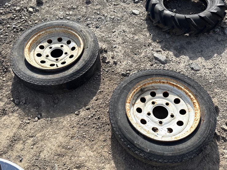 #31637-•-lot-of-(2)-5.30-12-tire-w/-rims-inv#-31637-image-2