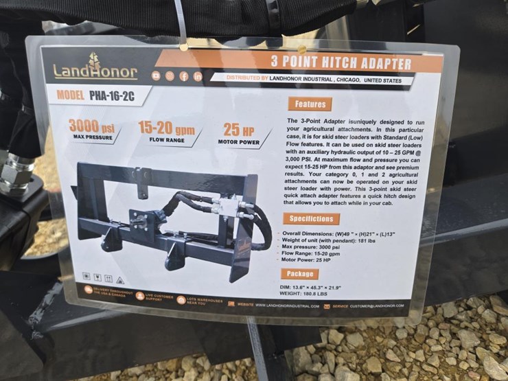 #8090-•-new-landhonor-skid-steer-3pt-hitch-adapter-image-2