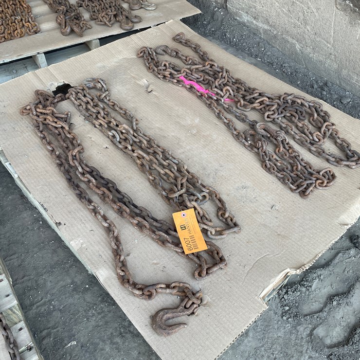 #6007 • Pallet of Various Size Chain