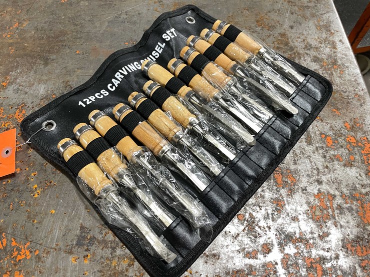 #2323-•-new-12-piece-carving-chisel-set-(cw)-image-3