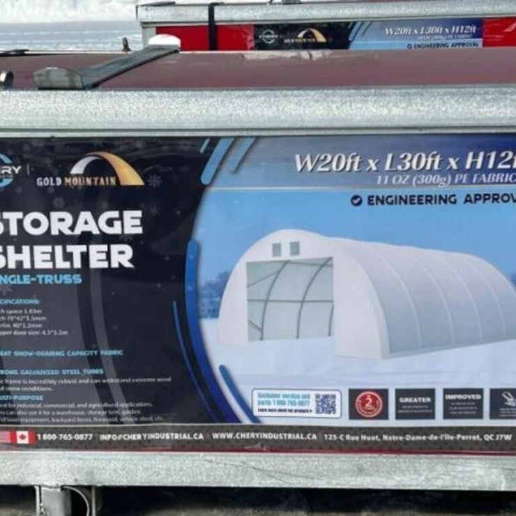 UNUSED Gold Mountain 20 Ft x 30 Ft x 12 Ft Single