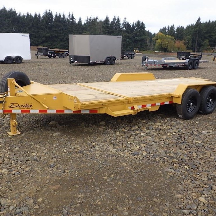 2026 Delta 7'x20' T/A Tilt Deck Trailer