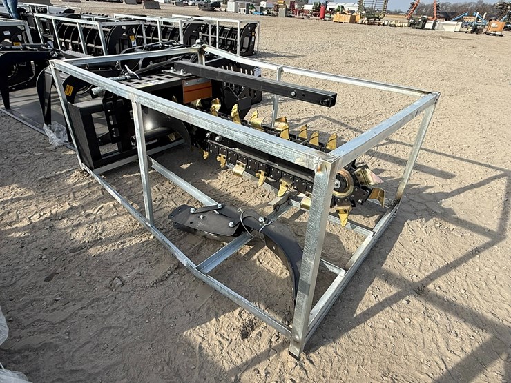 #2054-•-unused-5'-skid-steer-trencher-inv#-40832-image-1