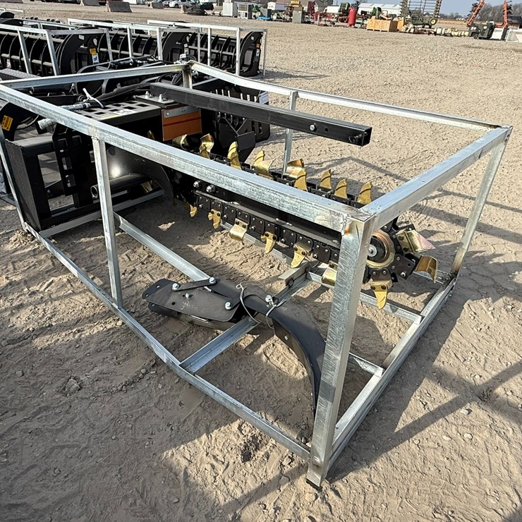#2054 • Unused 5' Skid Steer Trencher INV# 40832