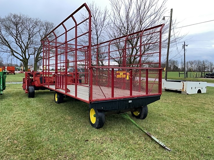 tag-#157,-18'-pequea-bale-wagon-image-1