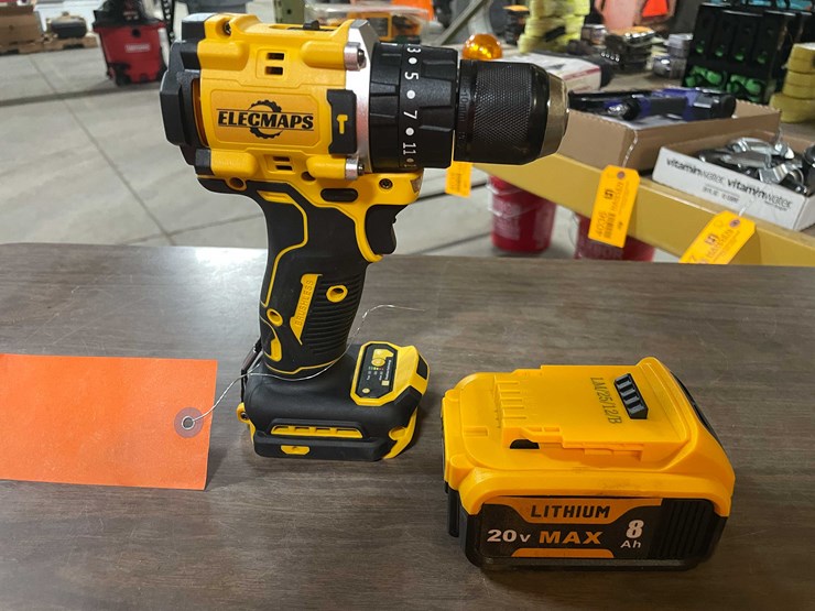 #2296-•-dewalt-compatible-20-volt-cordless-hammer-drill-and-battery-(pr11)-image-14