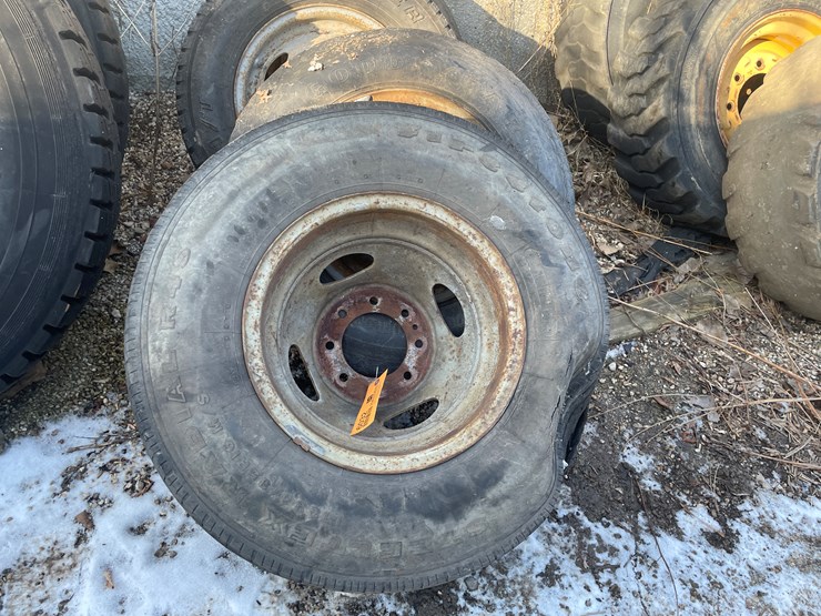 #6032-•-(4)-truck-tires-on-steel-rims-image-4