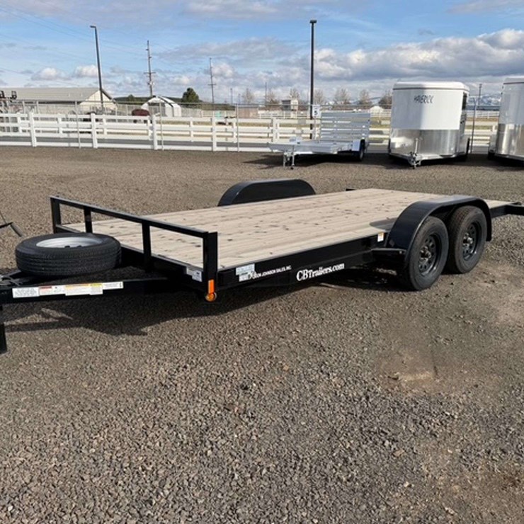 2024 C&B COMP16-5TA Flatbed Trailer