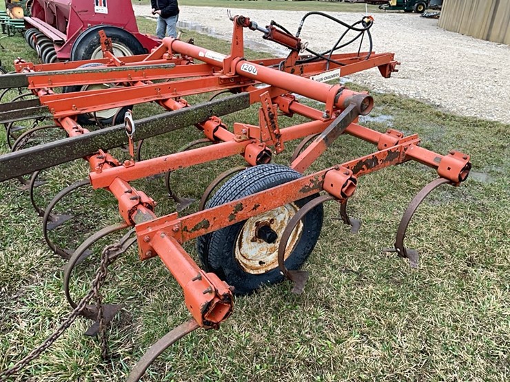 tag-#220,-12.5'-ac-1200-field-cultivator-w/3-bar-harrow-image-5
