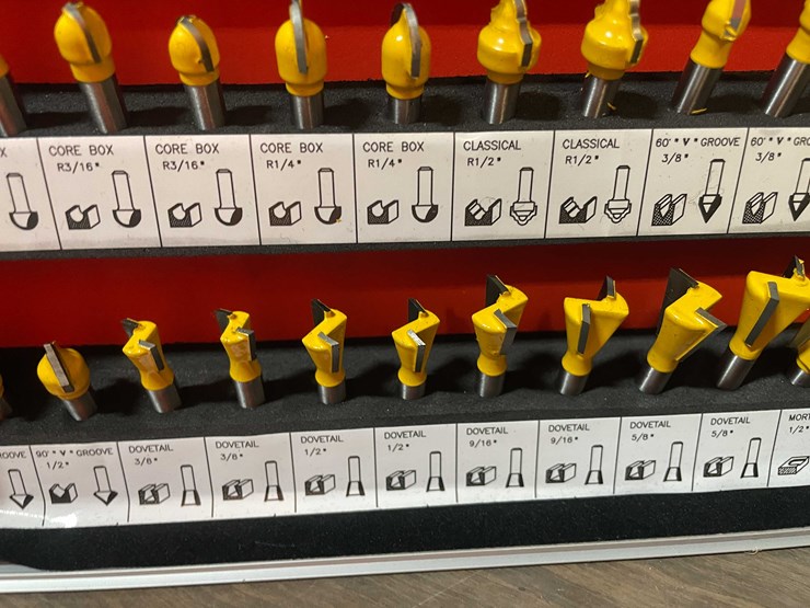 #2298-•-100-piece-router-bit-set-in-carrying-case-(pr11)-image-13