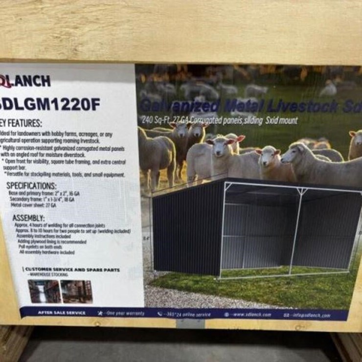 UNUSED 2025 SDLANCH SDLGM1220F Galvanized Metal