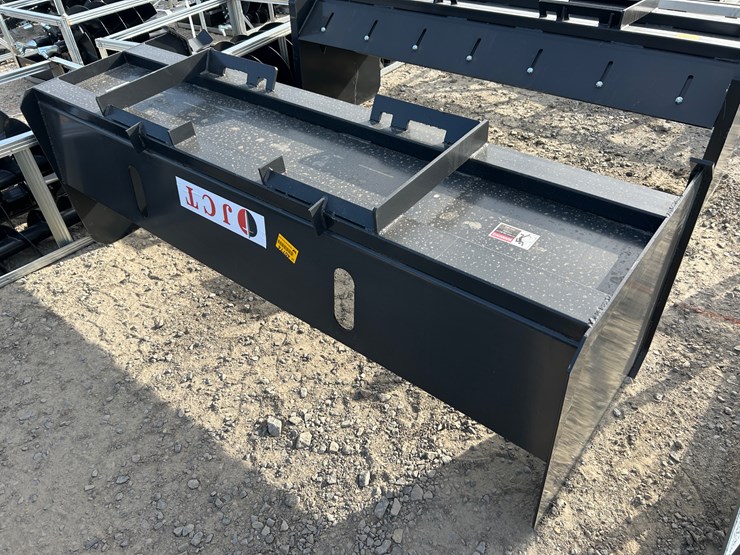 #2012-•-jct-96"-skid-steer-pusher-box-inv#-40774-image-1