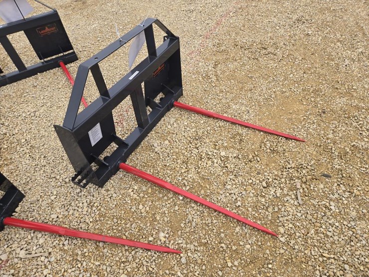 #8085-•-new-landhonor-skid-steer-bale-spear-image-1