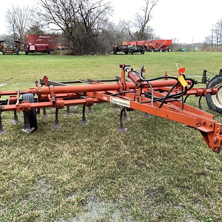 Tag #220, 12.5' AC 1200 field cultivator w/3 bar harrow