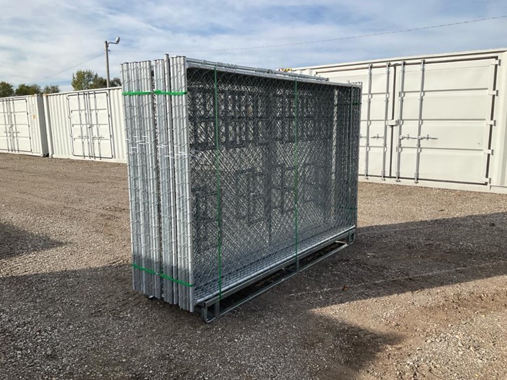 #4052-•-new-10'-x-6'-chain-link-fence-image-1