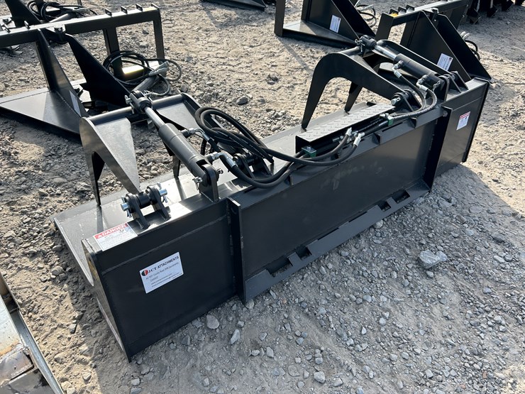 #2038-•-unused-jct-84"-skid-steer-grapple-inv#-40789-image-1