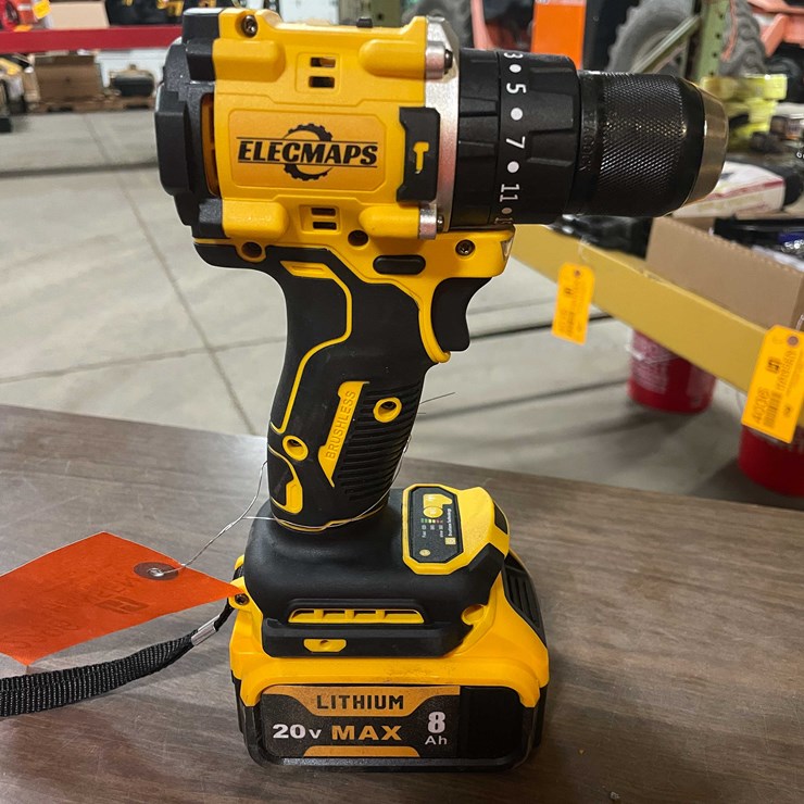 #2296 • DeWalt Compatible 20 Volt Cordless Hammer Drill and Battery (PR11)