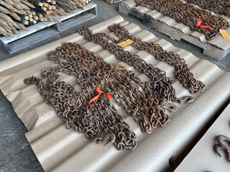 #6010-•-pallet-of-various-size-chain-image-1