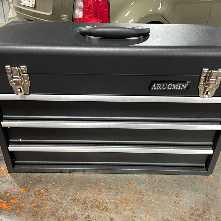 #2314 • New 438 Piece Mechanics Tool Set In 3 Drawer Tool Box (CW)