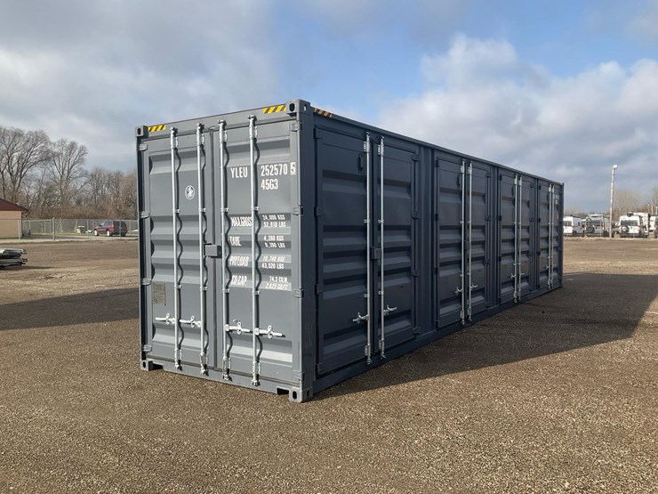 #4001-•-one-trip-40'-high-cube-multi-door-shipping-container-image-1
