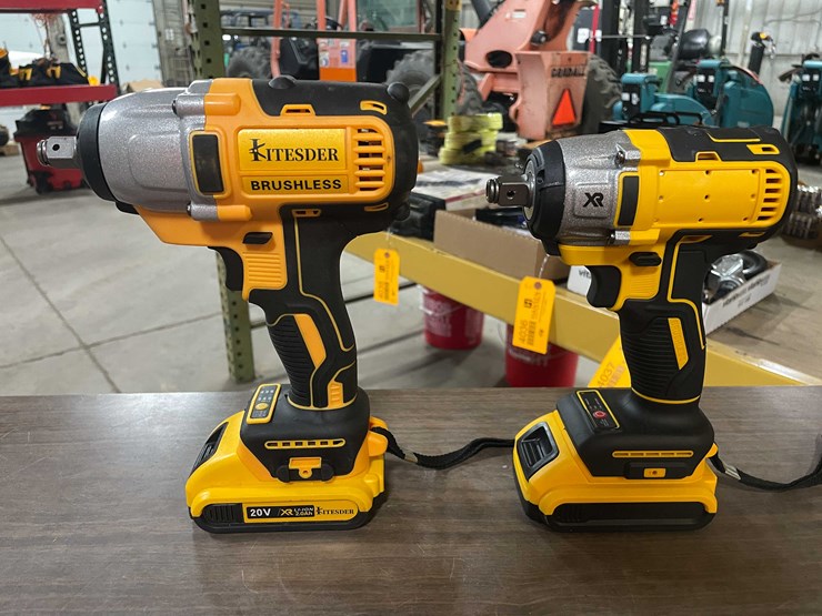 #2293-•-(2)-20-volt,-1/2"-cordless-impacts-with-batteries-(pr11)-image-4