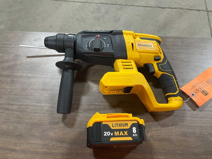 #2290-•-dewalt-compatible-20-volt-cordless-hammer-drill-and-battery-(pr10)-image-8