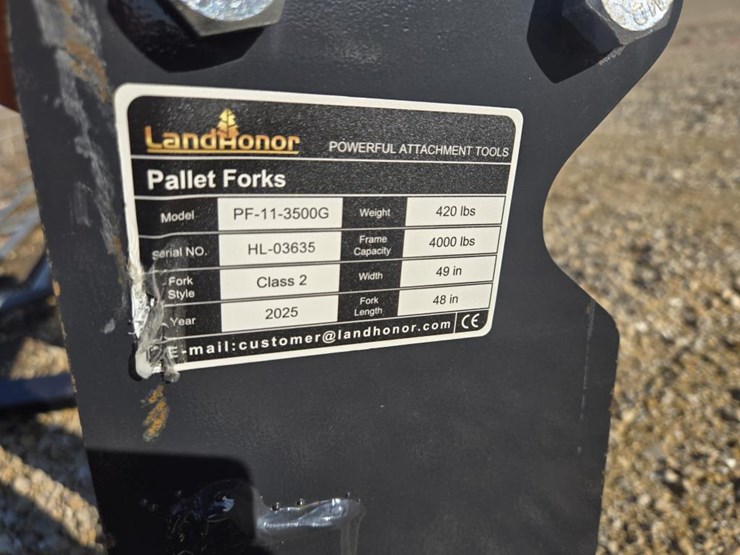 #8059-•-new-landhonor-48"-pallet-forks-image-4