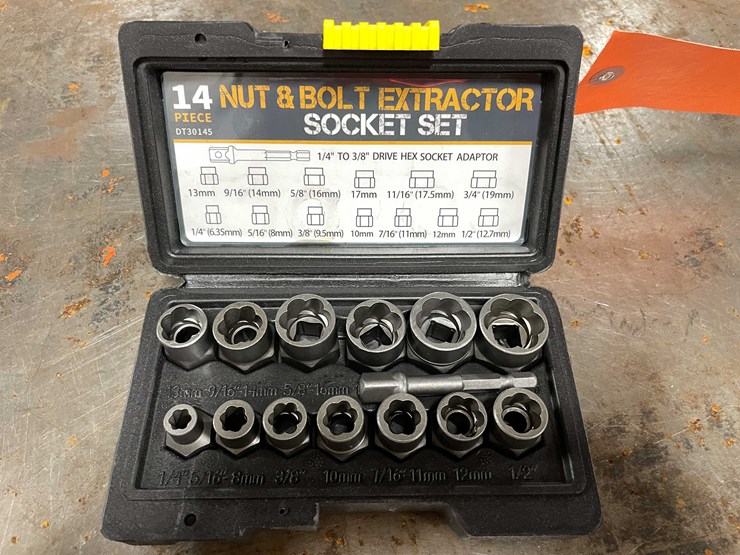 #2318-•-new-14-piece-nut-and-bolt-extractor-socket-set-(cw)-image-1