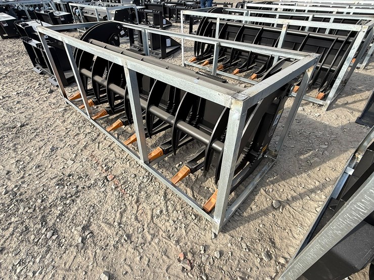 #2043-•-unused-6'-skid-steer-grapple-inv#-40823-image-1