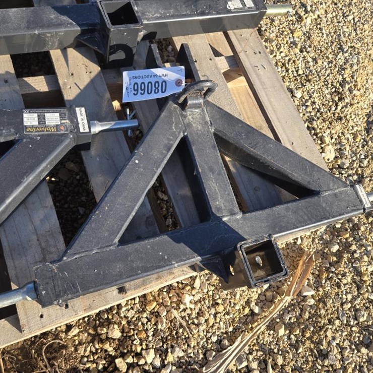 #8066 • NEW WOLVERINE QUICK HITCH W/ 2" TRAILER RECEIVER