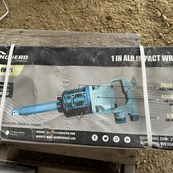 #8054 • NEW LANDHONOR 1" AIR IMPACT WRENCH